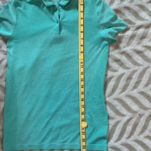 Women’s Slazenger Aqua Polo Shirt - Picture 5 of 7